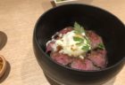 【とくら】肉汁溢れるハンバーグ　明太子マヨネーズハンバーグ ¥1,078（税込）
